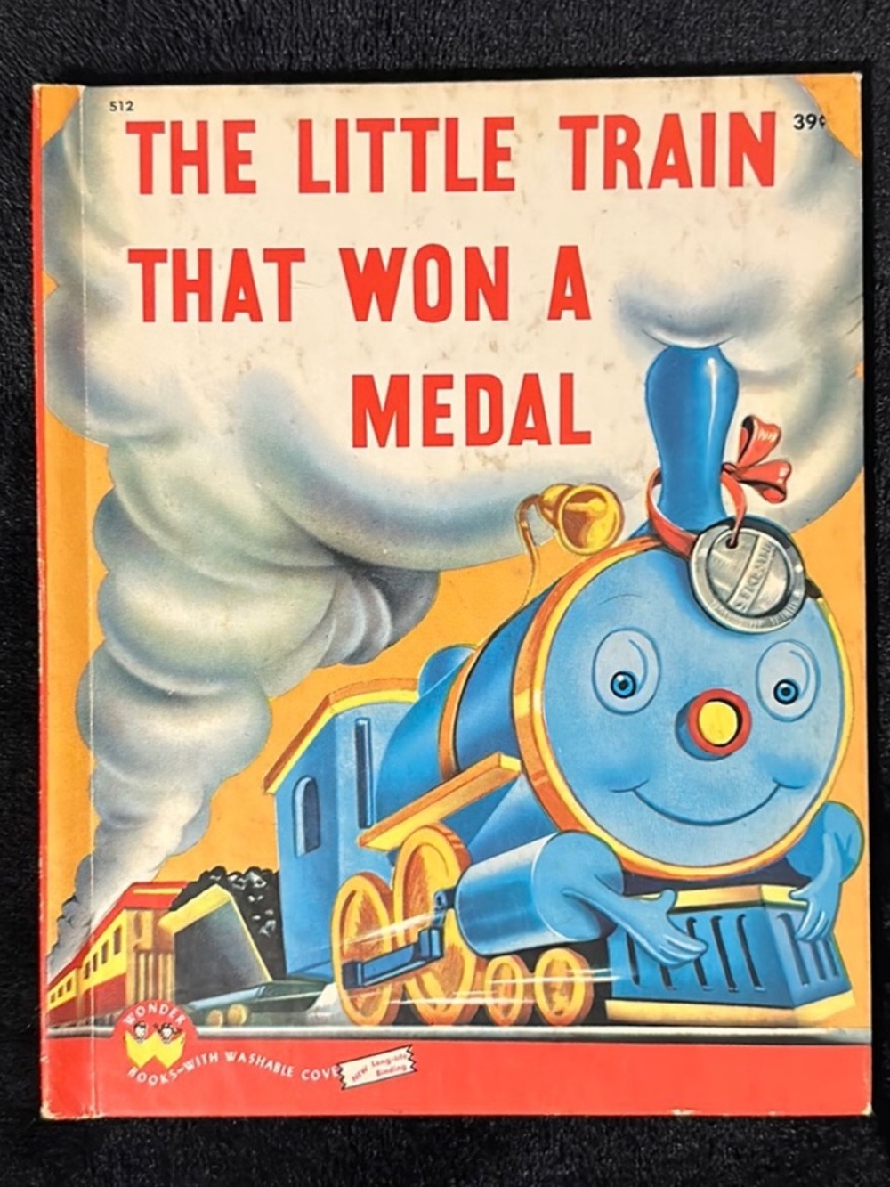 The Little Train That Won A Medal #512 Vintage Wonder Books